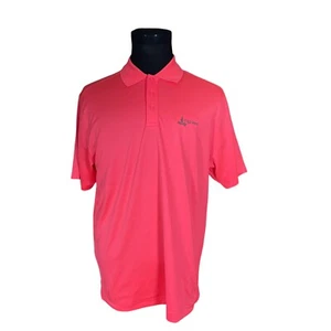 Under Armour Herren Pink Loose Heatgear Kurzarm Poloshirt Large Fripp Island - Bild 1 von 7