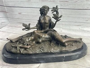Lesbian Lovers Sculpture A Fabulous Anniversary Present or Civil Partnership NR - Picture 1 of 10