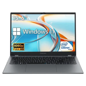 CHUWI Herobook Plus 15.6in Windows 11 Laptop Intel N4020 RAM 8G 256G SSD - Picture 1 of 16