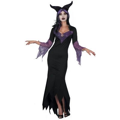 Ciao Strega Malefica Costume Donna Halloween Taglia Unica - Immagine 1 di 4