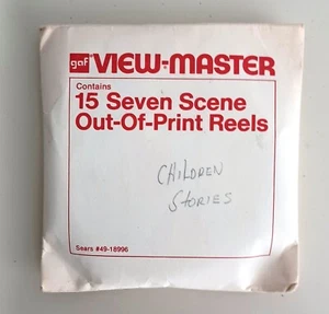 1940s - 70s View-Master Sears #49-18996 15 Seven Scene Out of Print Reels Bundle - Picture 1 of 23