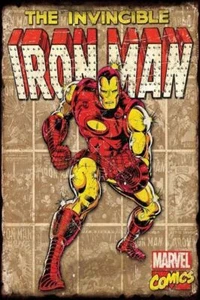 Modellismo - Collezione - Targa Metallo Marvel Il potente THOR - 20x30 - Foto 1 di 1