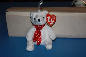 TY Beanie Babies Jingle Beanies - 2000 Holiday Teddy - Christmas Ornament - Picture 1 of 4