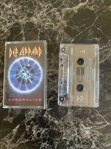 DEF LEPPARD Adrenalize (Cassette Tape) 📼 Mar-1992, Mercury VG COND TESTED🎧 - Picture 1 of 3