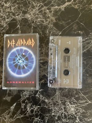 DEF LEPPARD Adrenalize  (Cassette Tape) 📼 Mar-1992, Mercury VG COND TESTED🎧 - Image 1 of 3