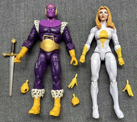 Marvel Legends Baron Zemo & Moonstone Walgreens Exclusive Figures Cover