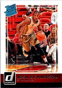 2015-16 Donruss Rated Rookie #236 Josh Richardson - Miami Heat - Picture 1 of 2