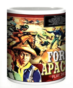 Ceramic mug featuring Marx Fort Apache Movie Play Set - Picture 1 of 3