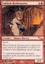 Japanese Vulshok Battlemaster - Foil ~ Near Mint Mirrodin Foreign MTG Magic Ulti