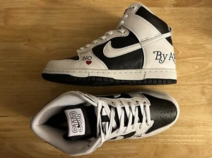 Size 7 Mens - Nike Supreme x Dunk SB High By Any Means NY - Stormtrooper - DS - Picture 1 of 17