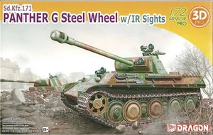 Dragon 1/72 (20 mm) Sd Kfz 171 Panther Ausf G con ruedas de acero y miras IR - Imagen 1 de 1
