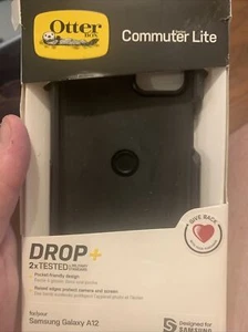 Otterbox Commuter Lite Series Case For Samsung Galaxy A12 Only - Black - Picture 1 of 5
