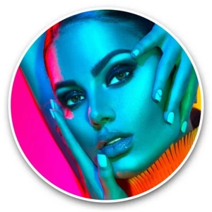 2 x Vinyl Stickers 30cm - Fashion Model Art Design Modern #45007 - Afbeelding 1 van 8