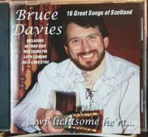 Bruce Davies ...wi' lichtsome he'rt... CD - Autographed - Picture 1 of 1