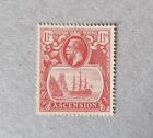 STAMPS ASCENSION 1924 1 1/2d MINT HINGED - #9479a