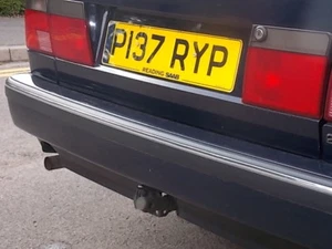 CHROME BUMPER TRIM SAAB 9000 CSE CDE CS CD AERO COMPLETE BUMPER - Picture 1 of 2