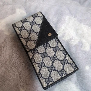 Gucci GG Pattern Pen Case Pouch Accessory Case made in Italy - Picture 1 of 7