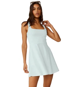 Mini Dress Beyond Yoga XS Charmed Min iDress Tropical Water Blue Athleisure $118 - Bild 1 von 5