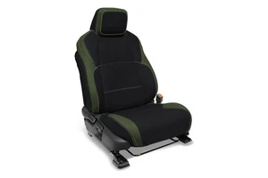 Fundas de asiento delanteras PRP B088-04 para Toyota Tacoma 2024 - negro y oliva - Imagen 1 de 1