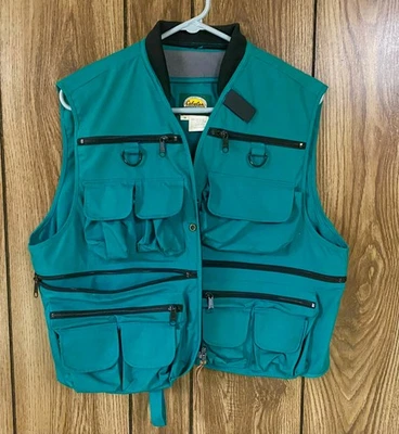 Vintage Cabelas Fly Fishing Vest Medium Never Worn - Image 1 of 3