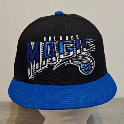 Orlando Magic New Era Juvenil Negro Snapback Sombrero Poliéster Ajustable Foto 1 de 4