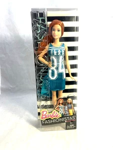 Barbie Fashionistas #16 Glam Team rote Haare Sommersprossen Puppe im Outfit + Ring NRFB - Bild 1 von 8