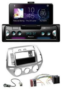 Pioneer USB MP3 Bluetooth DAB Autoradio für Hyundai i20 (12-14) man. Klima - Bild 1 von 10