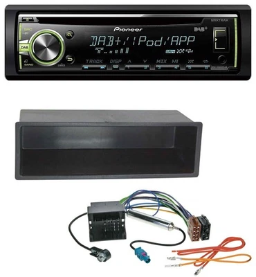 Pioneer DAB USB MP3 AUX CD Autoradio für VW Polo, Lupo, Fox, Passat, T5 - Bild 1 von 4