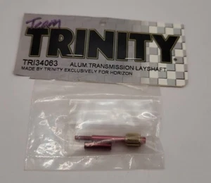 Trinity Top Shaft Gear Red Anodized Aluminum Team Losi Mini T 1.0 TRI34063 - Picture 1 of 1