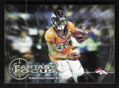 2014 Topps Fantasy Focus #FF-DT Demaryius Thomas Denver Broncos - Image 1 of 2