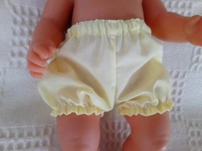 CAROLANNS BJB Puppenkleidung Zitronenschlüpfer Hose passt 18" Baby Born Puppe