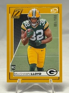 2024 Panini Zenith - Marshawn Lloyd #175 Yellow 1st Down /100 (RC) Packers - Picture 1 of 2