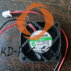 New SUNON 4CM 4010 DC 12V 1.1W KDE1204PFV3 2-wire Silent Cooling Fan - Picture 1 of 2