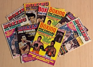 Boxing Pictorial Magazine Pick and Choose Lot 1975 Muhammad Ali Joe Frazier - Picture 1 of 13