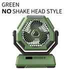 Rechargeable Usb Portable Camping Fan 6000Mah 3 Speed Led Air Conditioner Cooler