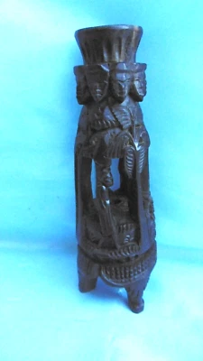 sculpture personnages en ebene ? - Photo 1/4