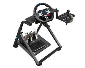 Racing Wheel Stand, Adjustable & Foldable Steering Wheel Sim Racing Stand for Lo - Picture 1 of 10