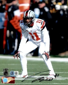 Vonn Bell Signed Ohio State Buckeyes 8x10 Photo #2 Beckett COA - Picture 1 of 1