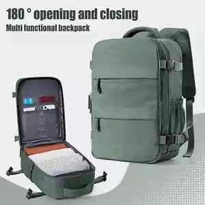 Ryanair Backpack 40x20x25 Cabin Bag Travel Backpack for Men Women Hand Luggage L - Picture 1 of 28