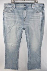 Nuevo American Eagle Slim Bootcut Airflex + Pantalones de mezclilla desgastados para hombre talla 42x32 - Imagen 1 de 11