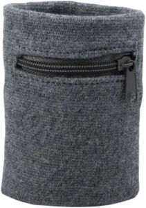 Zipper Wrist Pouch - Sweatband/Wristband Wallet for Keys, ID, Cards, Cash - Picture 1 of 3