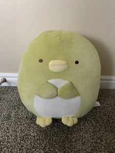 San-X Sumikko Gurashi grüner Pinguin 12" großes Plüschtier neu mit Etikett neu mit Etikett - Bild 1 von 7
