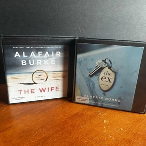 Lot: 2 Alafair Burke Audio Book CD Set The Wife Ex Mystery Suspense Thriller - Picture 1 of 7