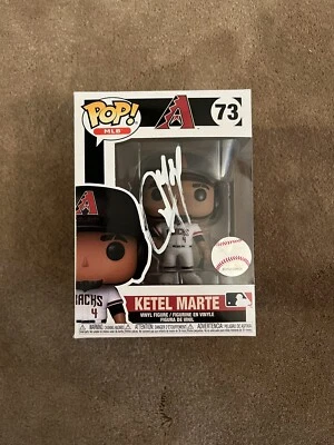 Ketel Marte Autographed Funko Pop Arizona Diamondbacks - Image 1 of 4