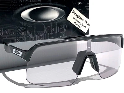 NEW Oakley SUTRO LITE Matte Carbon PHOTOCHROMIC Clear Lens Sunglass 9463-45 - Image 1 of 4