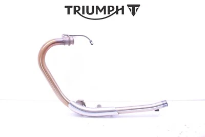 #308 Left Exhaust Header Head Pipe Triumph Street Twin 2016-2022 - Image 1 of 4