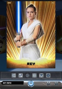 Topps Star Wars Card Trader 2025 Jedi and Sith Warriors Chrome Gold SR - Picture 1 of 15