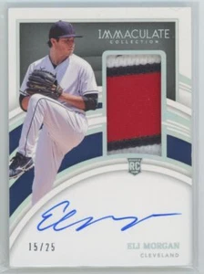 2022 Panini Immaculate Collection 15/25 Eli Morgan Rookie Auto Cleveland - Picture 1 of 2