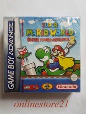 Super Mario World Super Mario Advance 2 GAME BOY ADVANCE RED STRIP SEALED
