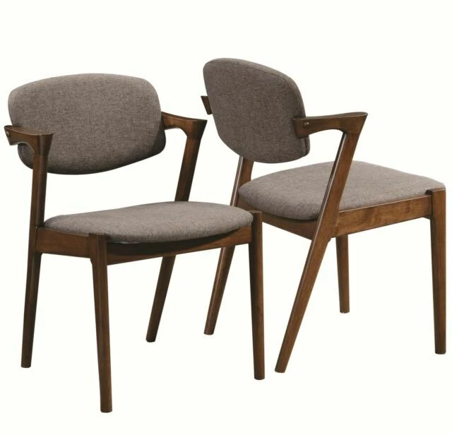 Coaster 105352 Home Furnishings Side Chair Set of 2 Dark Walnut